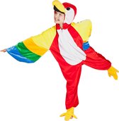 Onesie Costume enfant en peluche perroquet (max.1,16 m)