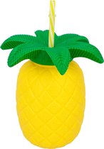 Boland - Ananas beker met rietje - Tropisch - Tropisch