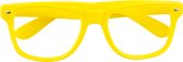 Boland - Partybril Neon,Geel - Volwassenen - Unisex -
