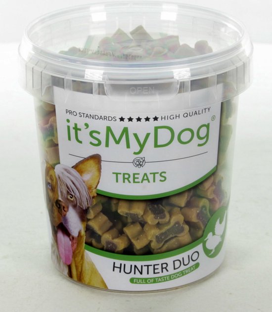It’s my dog treats hunter duo – eend kip – 500 gram