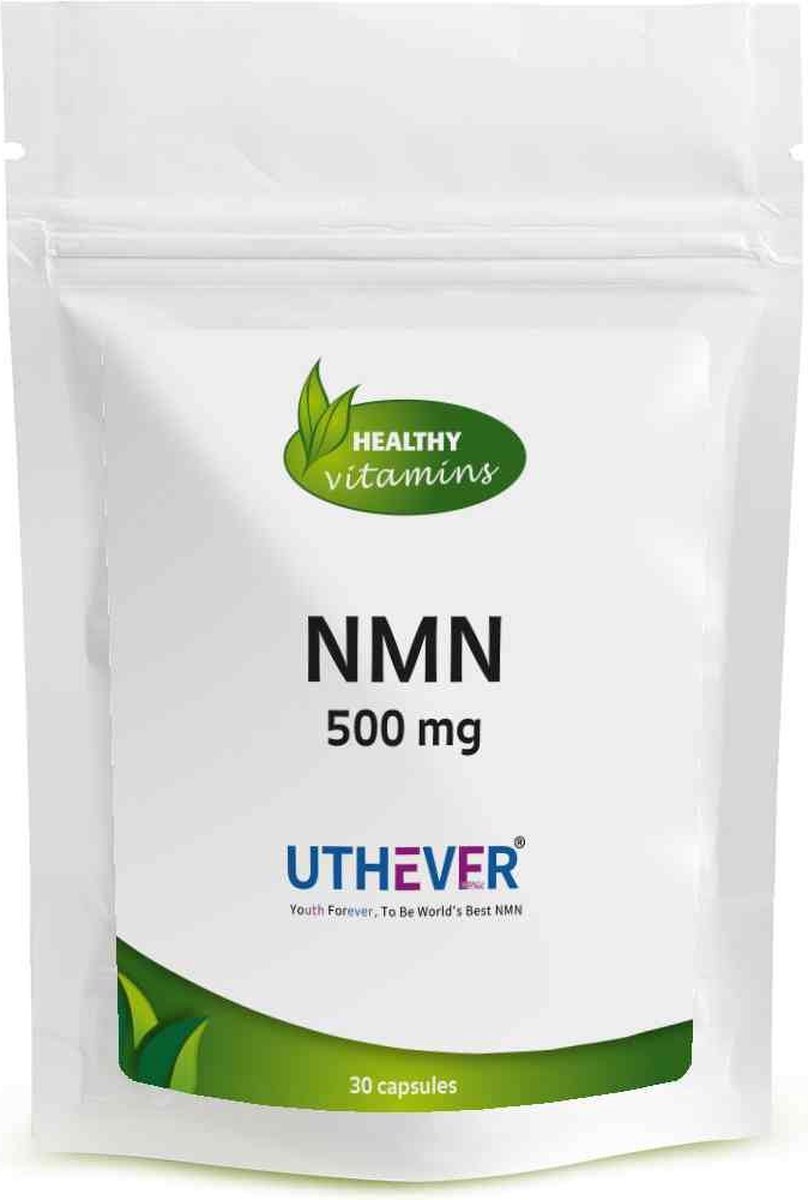 NMN 500 mg - Nicotinamide Mononucleotide - 30 capsules - vitaminesperpost.nl