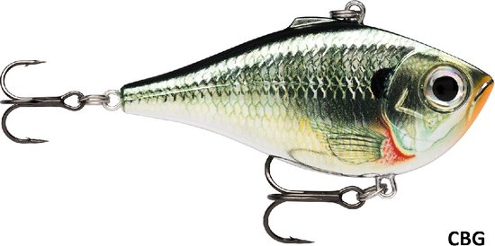 Rapala Rippin Rap - 5 cm - Chrome Bluegill van Rapala — afbeelding 2