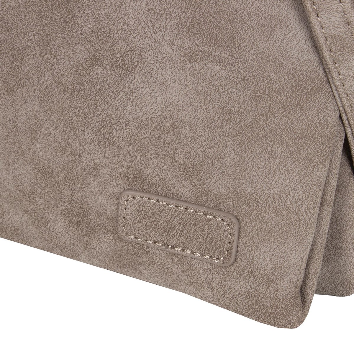 Felina shoulderbag flap taupe 21x6x21cm