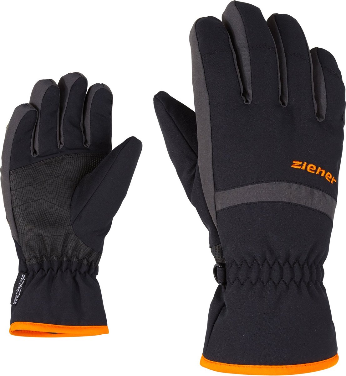 Ziener Lejano AsR Glove Junior Zwart
