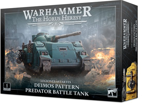Thumbnail van een extra afbeelding van het spel Warhammer Horus Heresy: Legiones Astartes Deimos Pattern Predator Support Tank
