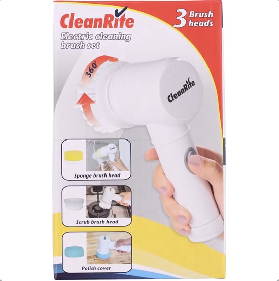 Brosse de nettoyage électrique - CleanRite