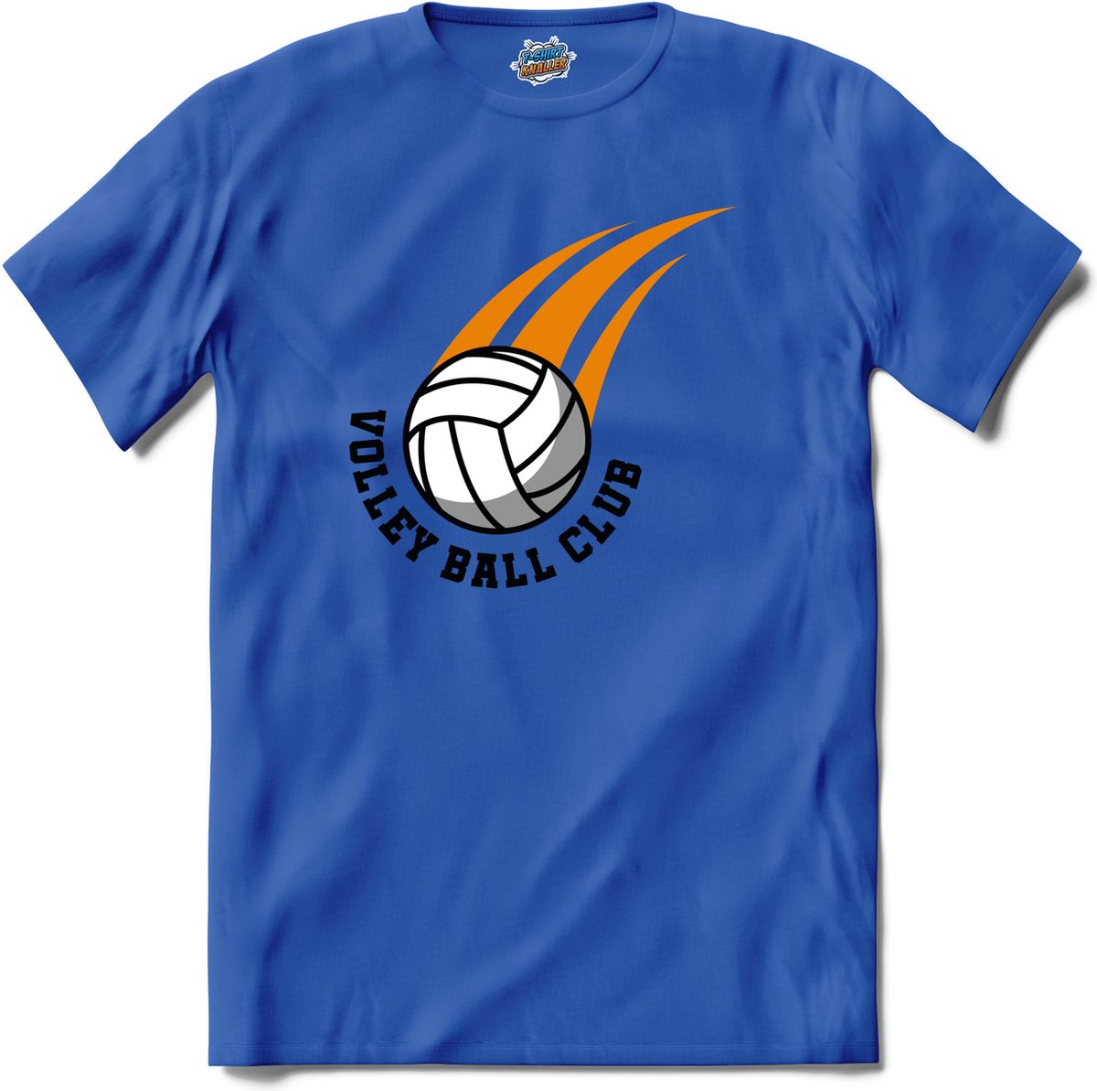 Volleybal club sport - T-Shirt - Heren - Royal Blue - Maat 3XL