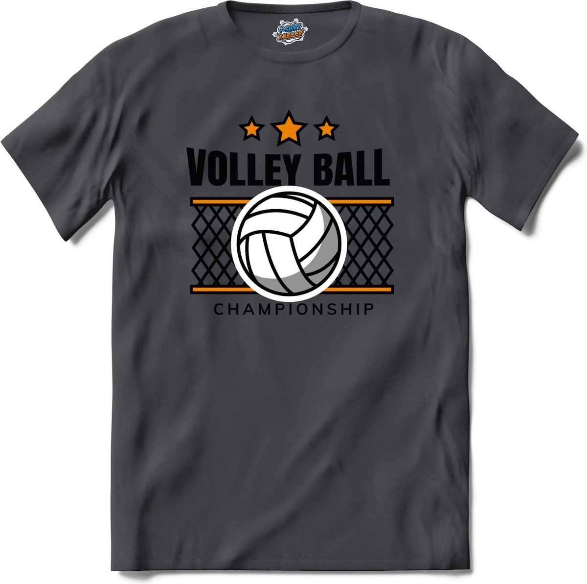 Volleybal net sport - T-Shirt - Dames - Mouse Grey - Maat XXL