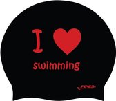 Badmuts zwart - I love swimming