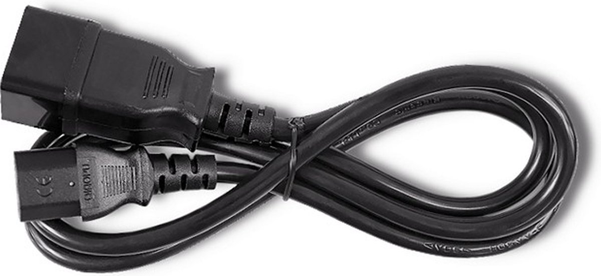 Qoltec Voedingskabel Iec C20 C13 Voor Computerserver 3X15Mm2 1 2M