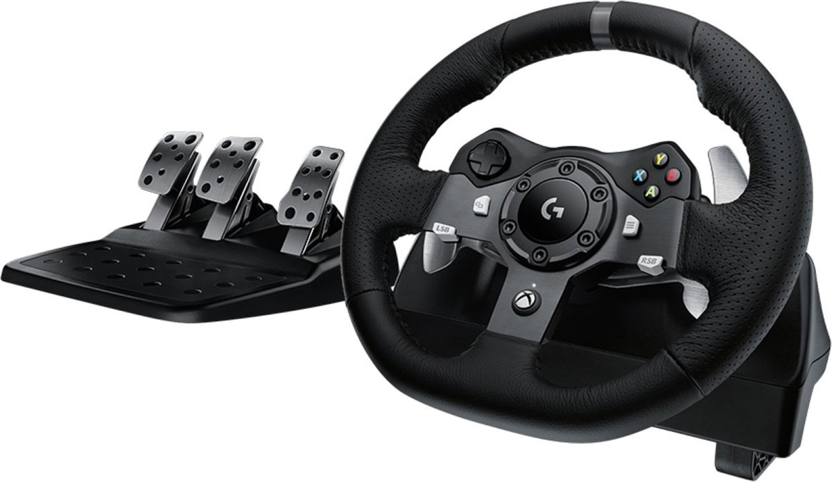 Logitech G920 - Driving Force Racing Wheel - Geschikt voor Xbox Series, Xbox One en PC