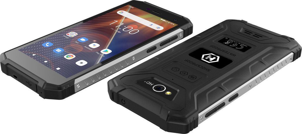 Hammer Energy 2 ECO Silver nieuwste rugged smartphone - 5.5.