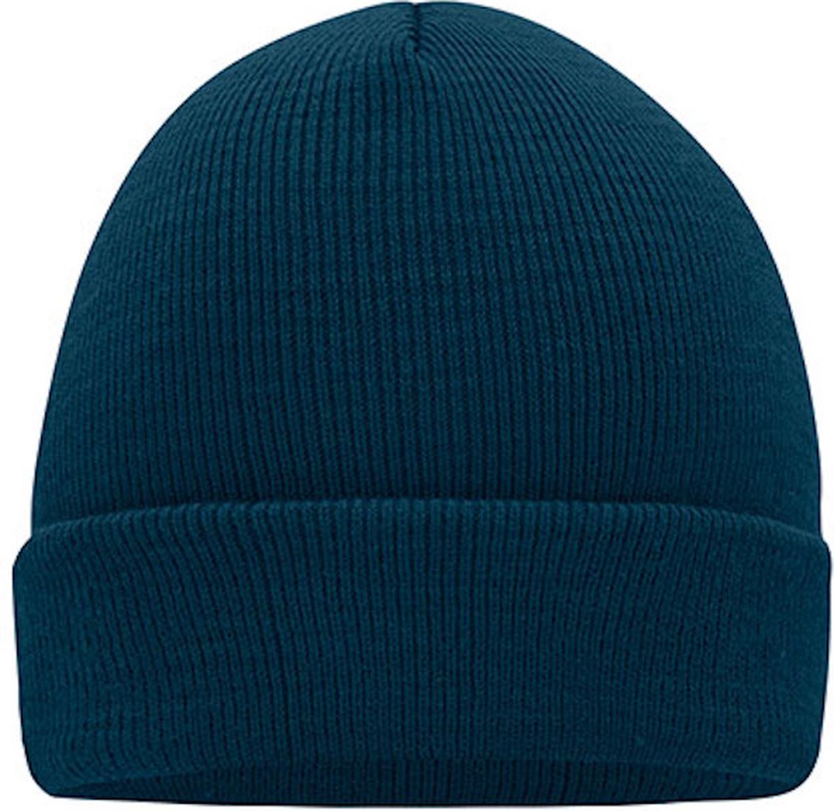 Myrtle Beach 'Knitted Cap' Beanie Petrol/Blauw