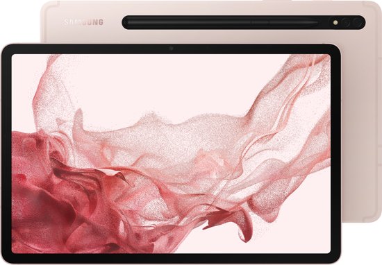 Samsung Galaxy Tab S8 - WiFi - 128GB - Pink Gold | bol