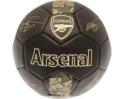 Arsenal FC voetbal - maat 5 - inclusief handtekeningen