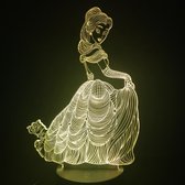 3D LED LAMP - Prinses