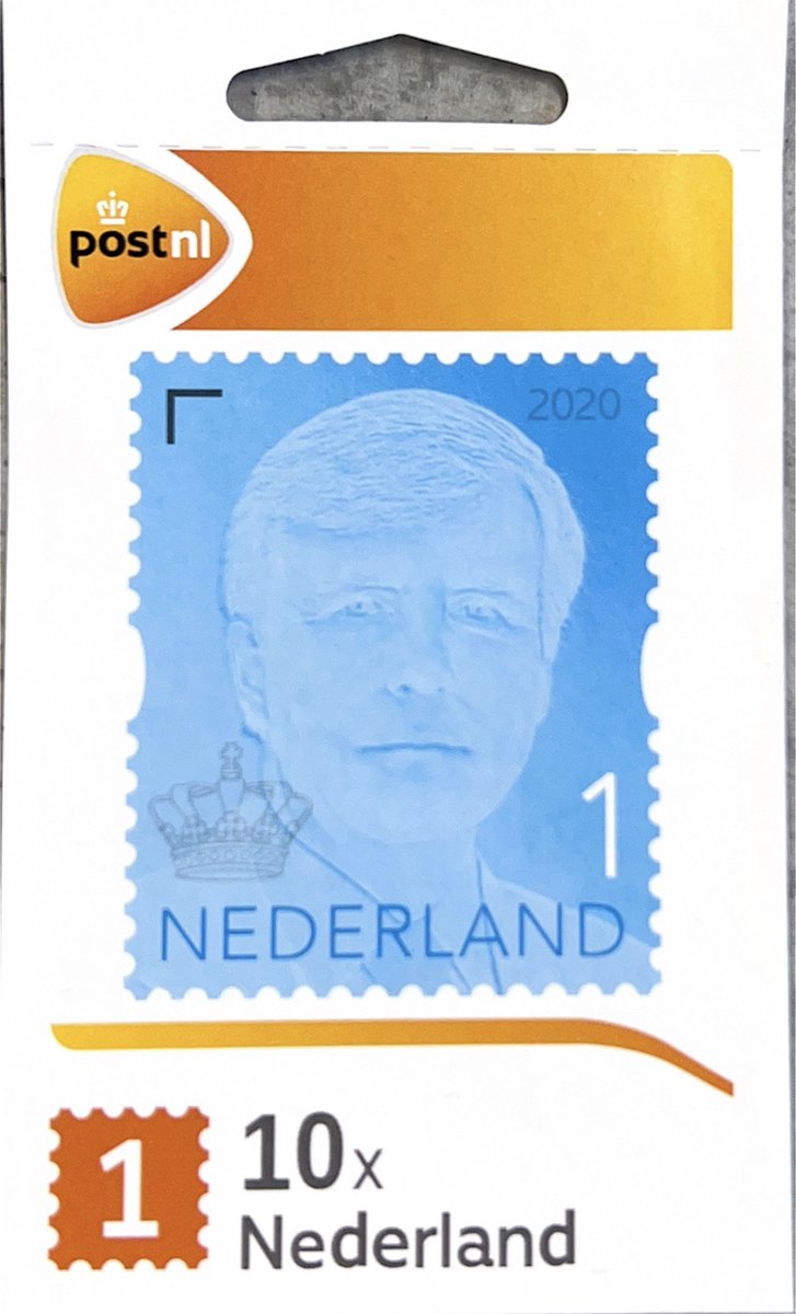 Nederlandse Postzegels Waarde 1 PostNL 200 Stuks 20 Vellen Van 10 Stuks Nederlandse Postzegels Waarde 1 PostNL 200 Stuks 20 Vellen Van 10 Stuks