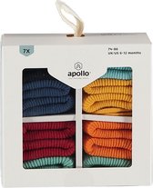 Apollo | Baby Sokken | Giftbox | Multi Color | 0/6 Maanden | Baby sokjes | Kraam cadeau | Baby cadeau