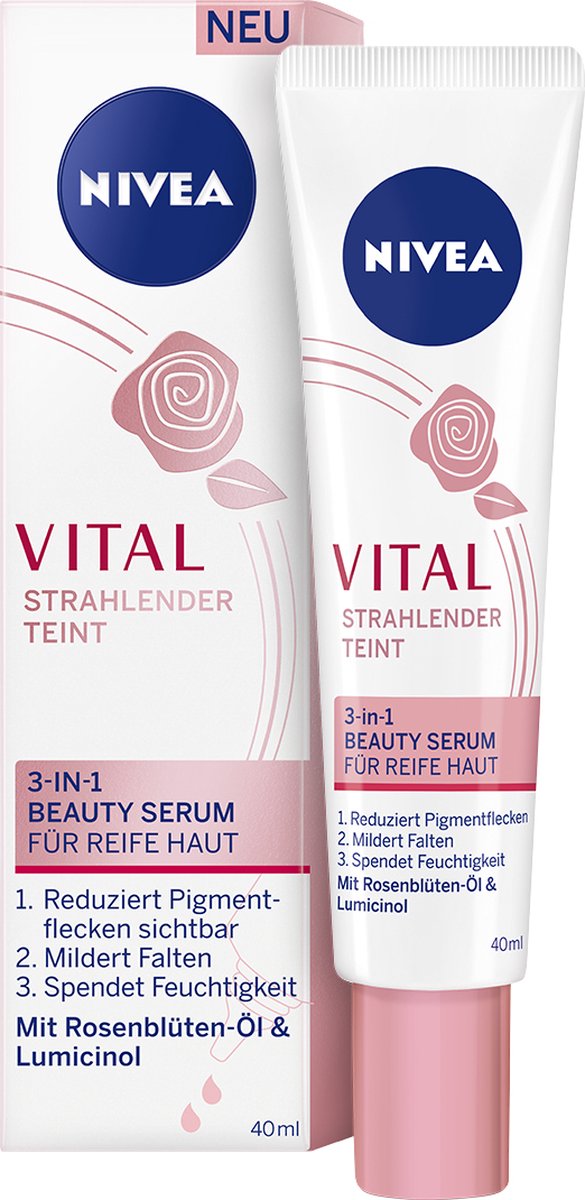 NIVEA - Vital face serum & concentrate Gezichtsserum - 40ml