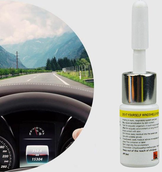 Voorruit Reparatie Kit Autoruit Reparatie Set Windshield Repair Kit