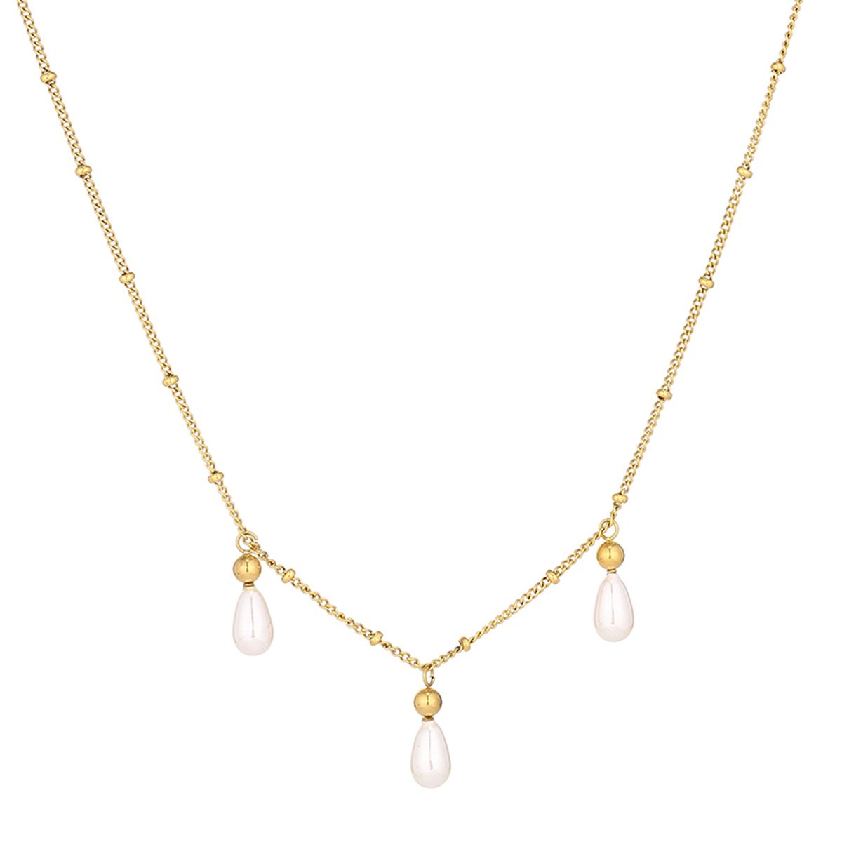 Victorious Dames Ketting - Goud - Model: Romantic