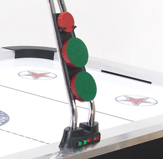 Thumbnail van een extra afbeelding van het spel Garlando Airhockeytafel Stratos - 213,5 x 122 x 81 cm - Airhockey tafel voor thuis