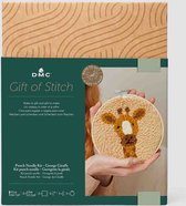 DMC Punch Needle kit girafe - 1pc