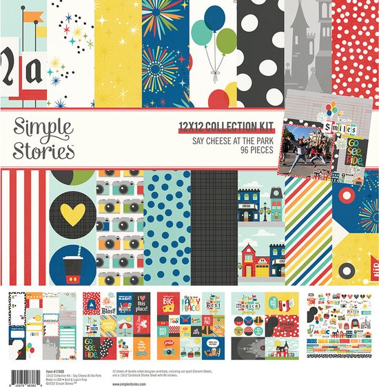Simple Stories Say Cheese - Kit Scrapbooking Adventure At The Park