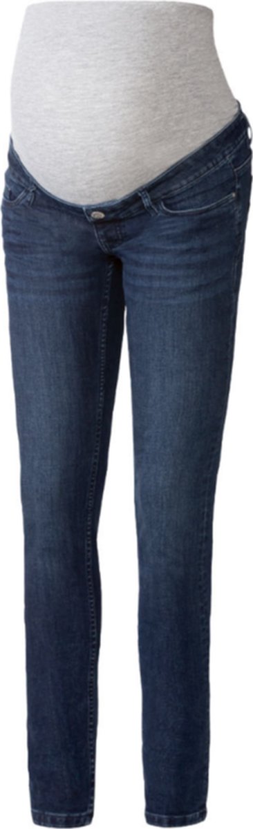 zwangerschap - broek - jeans - super skinny - donkerblauw - maat 42