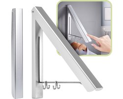 Wanddroogrek hangend - Kledinghanger - Dressboy - Droogrek muur - Wasrek Inklapbaar