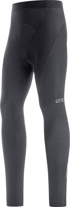 GORE Wear C3 Windstopper Tights Fietsbroek Lang Met Zeem Zwart Heren