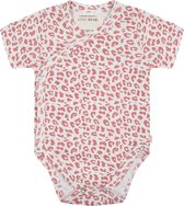 Romper korte mouw Leopard - Rose