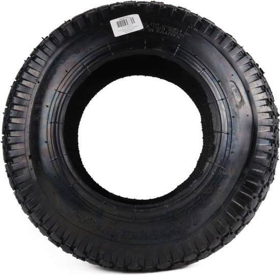 Benson Buitenband voor kruiwagens en skelters - PLY 2 - Ruitpatroon - Diameter 400 mm - Wielbreedte 100 mm van Benson — afbeelding 3