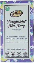 Beesha Proefpakket Blue Berry Duo | Shampoo Bar & Conditioner Bar | 100% Vegan | CG Proof | Sulfaatvrij | Parabeenvrij | Silicoonvrij