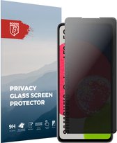 Rosso Privacy Screen Protector Geschikt voor de Samsung Galaxy A52 / A52S - 9H Gehard Glas - Case Friendly Tempered Glass - Eenvoudige Installatie