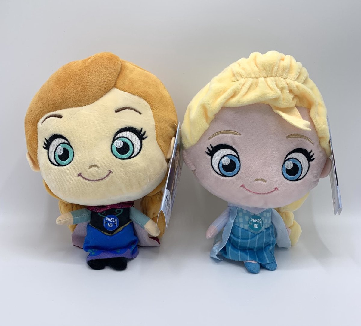 Disney Anna Elsa Knuffelset Met Geluid Cm Pluche Frozen Knuffel Bol Com