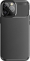 Just in Case Rugged TPU Case hoesje voor iPhone 14 Pro Max - zwart