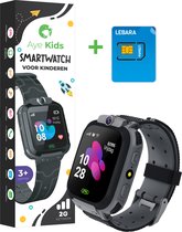 AyeKids Kinder Smartwatch - Bel Functie – SOS Knop – Incl. Simkaart - Zwart
