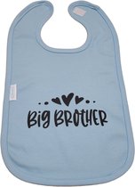 slab met tekst - kraamcadeau - geschenk -  baby  - geboorte - eten- knoeien - Big Brother - Grote broer