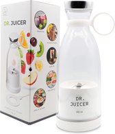 Dr.Juicer - Mini Blender – Smoothie Maker – Draagbaar – Draadloos en USB-oplaadbaar – 350 ml – Wit
