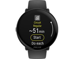 Polar Polar Ignite 3 - Fitness Smartwatch & GPS Activity Tracker - Zwart - S-L