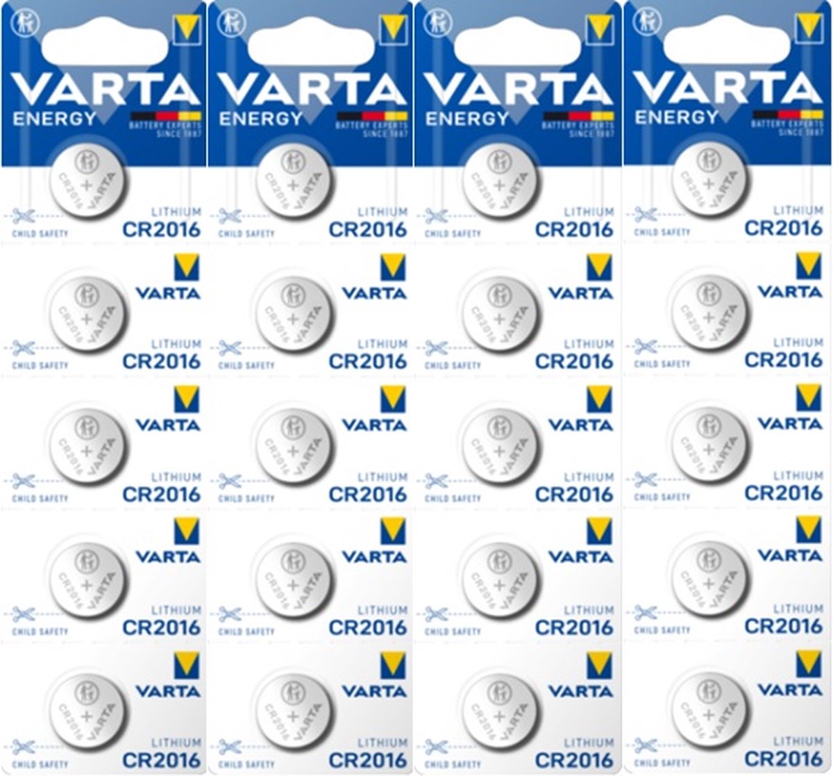 Varta Energy Lithium CR2016 20 pack