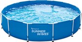 Bol.com Summer Waves Zwembad - 366x76 cm - Inclusief filterpomp - Groot formaat - Snel op te zetten aanbieding