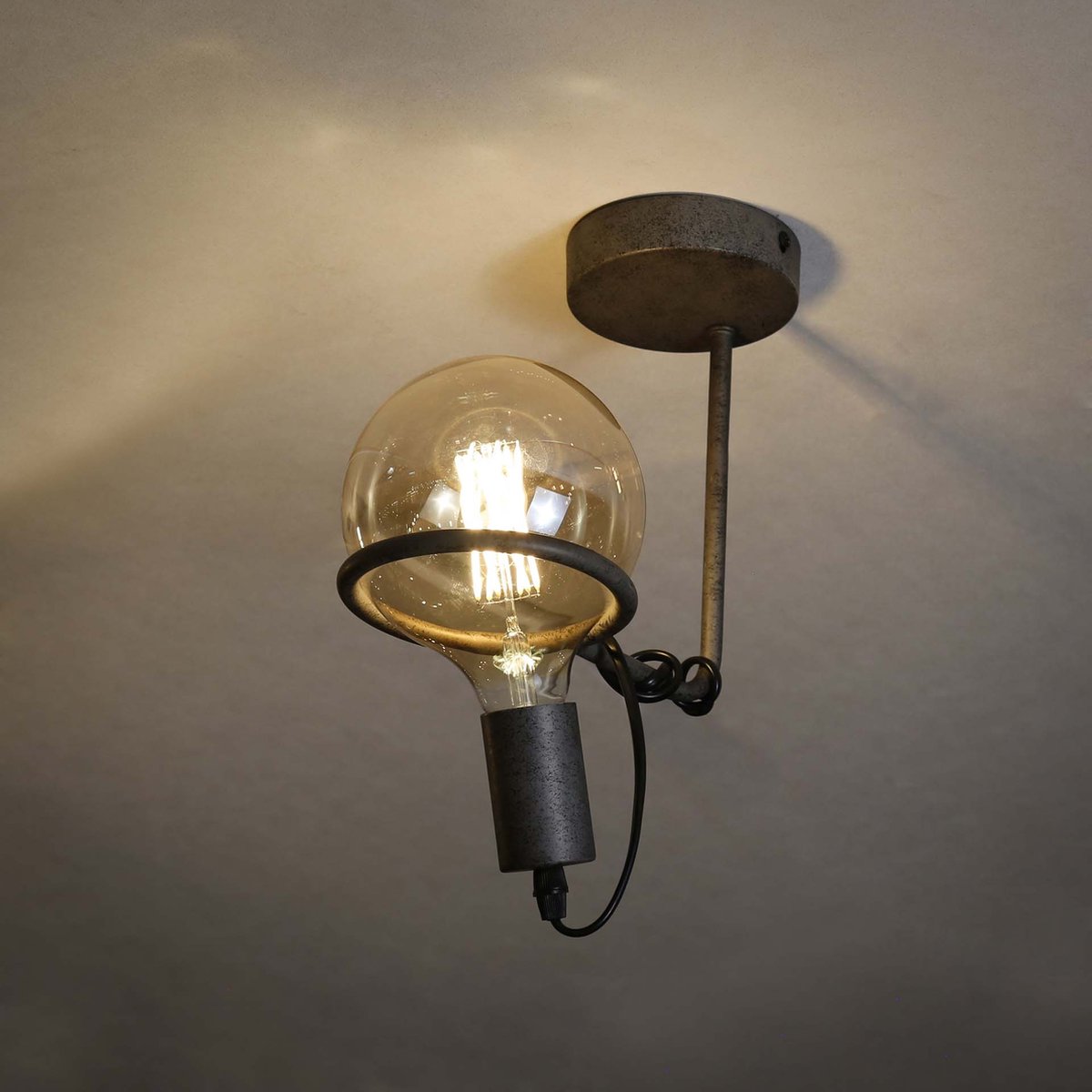 AnLi Style Plafondlamp 1L saturn Ø12,5 lichtbron