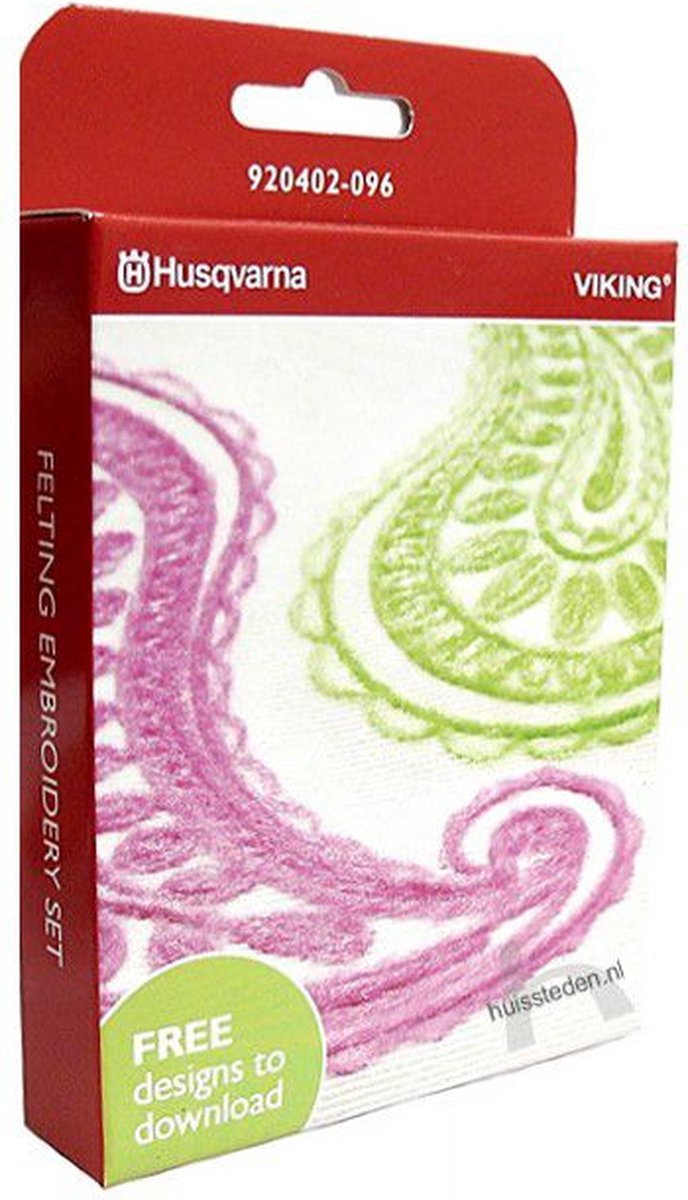 Husqvarna Punch Borduurset / Vilt Set bol