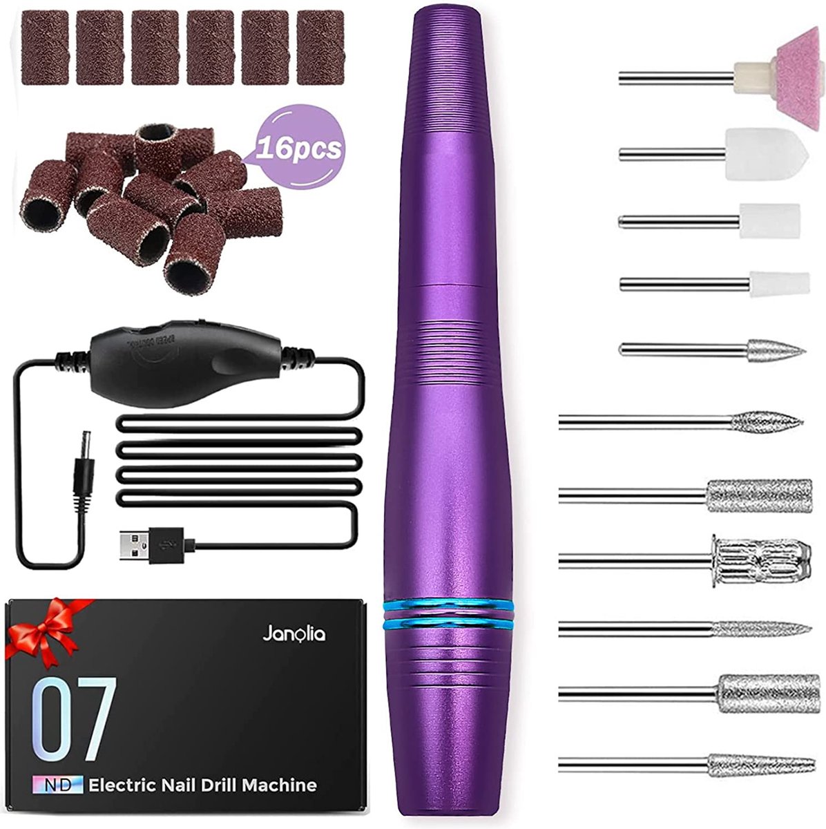 Goedkoopste Nagelfrees – Nagelvijl – Elektrische Nagelvijl – Automatische Nagelvijl – Manicure en Pedicure – Nagelsalon - Electric nail file