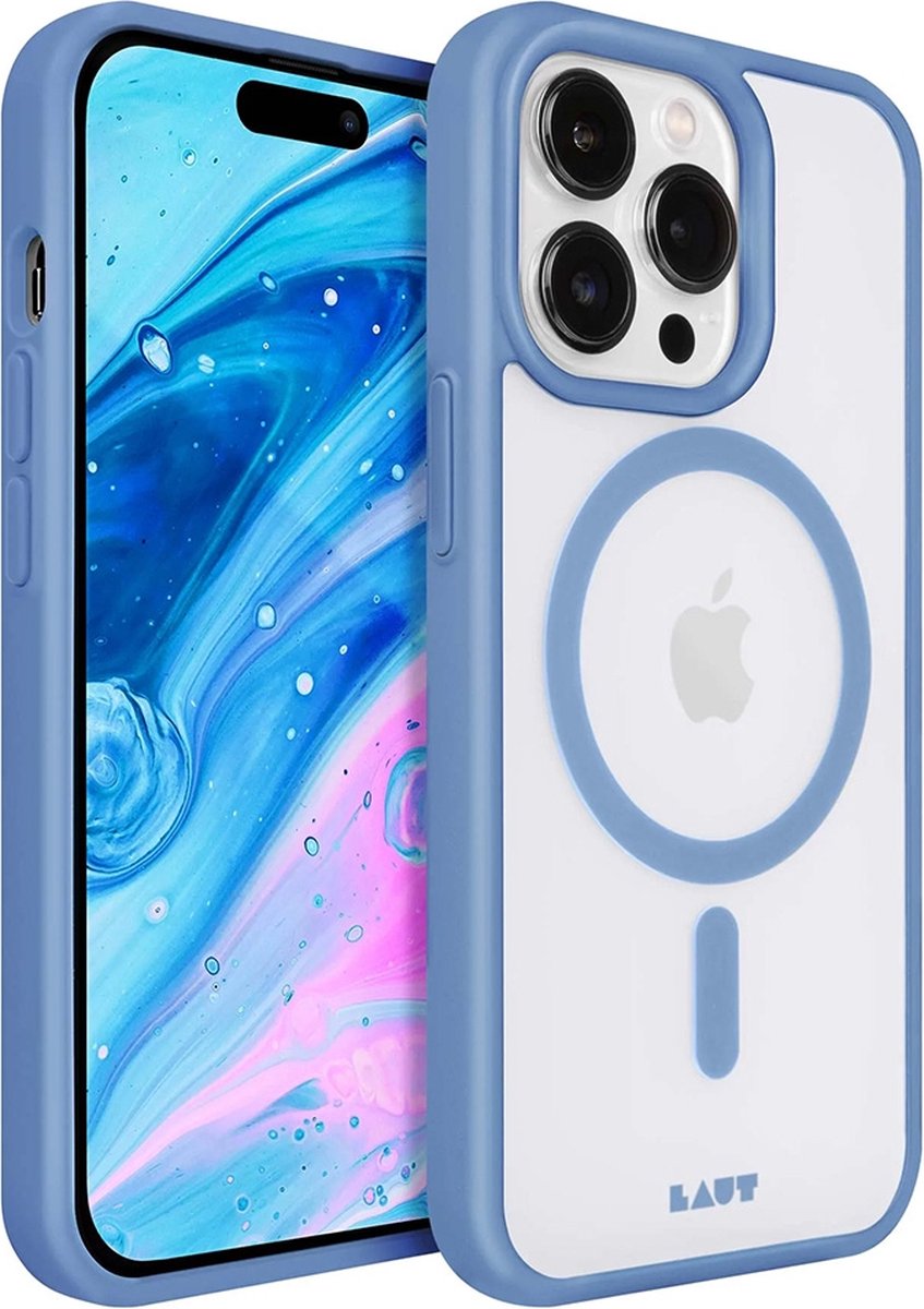 Laut Huex Protect hoesje geschikt voor iPhone 14 Pro - blauw