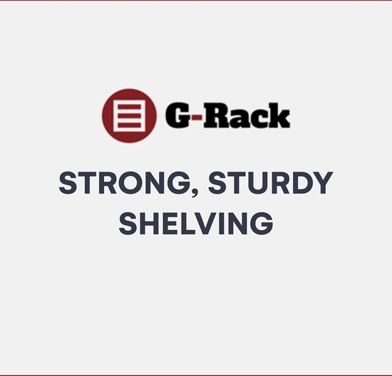 GRack ZwareDuty Rekken, 1 Gegalvaniseerd Opbergrek 5 Vakken Voor