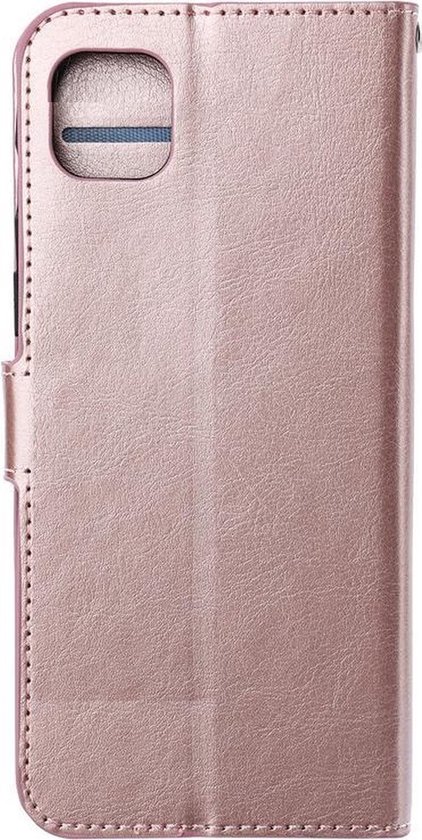 iPhone 14 book case Or rose