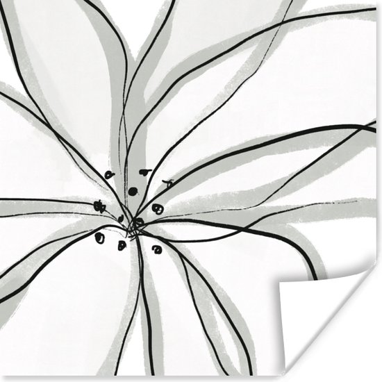 Poster Bloemen - Abstract - Design